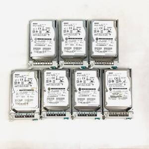 S5100372 HGST 600GB SAS 10K 2.5インチ HDD 7点【中古動作品】925