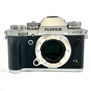 富士フイルム FUJIFILM X-T3 ボディ シルバー デジタル ミラーレス 一眼カメラ 【中古】