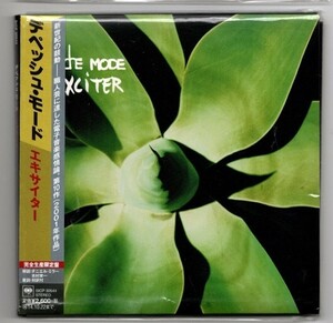 廃盤CD：DEPECHE MODE EXCITER 紙ジャケット デペッシュ・モード エキサイター BSCD2 SICP-30544 完全生産限定盤 