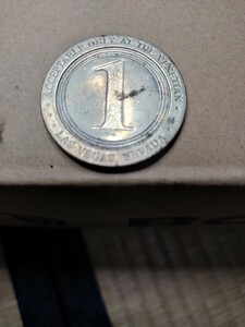 ラスベガススロット用コイン１ドル錆ありベネチアン