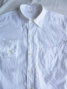 45R フォーティーファイブ　コットンオックス　ホワイトシャツ　サイズ 3 日本製