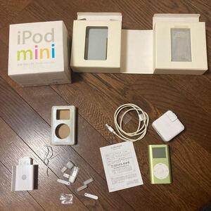 iPod mini Apple アップル アイポッド　箱　付属　充電器付　動作未確認　No.12-015-600