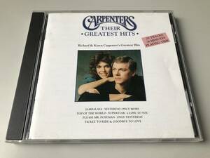 CARPENTERS カーペンターズ/THEIR GREATEST HITS