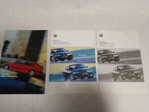 【3シリーズ】BMW 3 Series Original Parts & Accessories Price List 1998 318ti Selection ディーラーパンフレット　古本【個人出品】