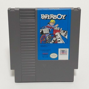 北米版 ファミコン NES ペーパーボーイ ソフトのみ 動作確認済み マインドスケープ NES Paperboy Cart Only Tested Mindscape 