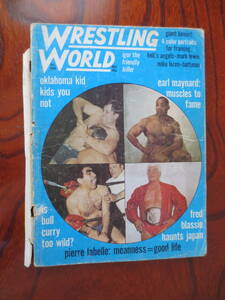 【アメリカ雑誌】『WRESTLING　WORLD』　　1968年10月号