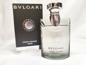 100ml【日本語表記】【送料無料】BVLGARI ブルガリ ソワール SOIR プールオム Eau de toilette EDT perfumes オードトワレ オーデトワレ