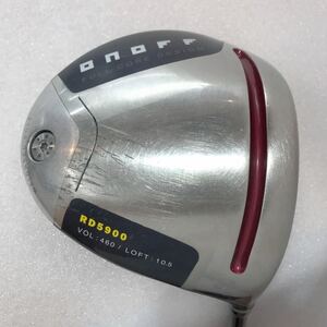 【即決価格】【1W】グローブライド／オノフAKA RD5900／10.5度／HIGH REPULSION KICK RD5900／FLEX R／カバー有り／