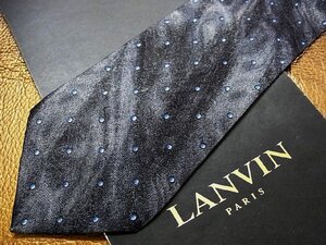 ★良品★3R04313【LANVIN】ランバン「ドット 柄」ネクタイ