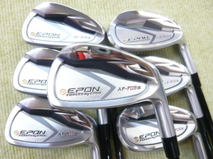 EPON☆エポン AF-706S アイアン 7本セット (6I-PW,TW,AW) ファイアーエクスプレス i75 カーボン☆Fire Express 中古良品*MP@1*Q*116