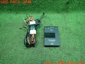 3UPJ=12860503]Panasonic パナソニック ETC車載器 CY-ET909KDZ アンテナ欠品 音声案内 中古