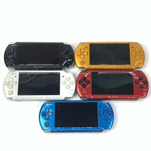 SONY ソニー PSP-3000 プレイステーション ポータブル ゲーム機本体 まとめ売り 5台セット バッテリー5個(装着済)付き＊簡易検査品【GH】