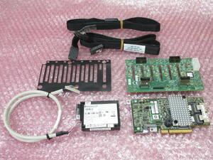 NEC / RAIDコントローラ(512MB, RAID 0/1/5/6) N8103-173 / RAIDカード / ケーブル付き / Express5800/R120e-2M 取り外し品 / No.R943