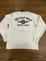 THE FLAT HEAD FN-THCL-202 FLYING WHEEL L/S TEE アイボリー 44