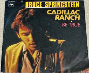 フランスオリジナル盤7inchピクチャースリーブ付き■BRUCE SPRINGSTEEN■ブルース・スプリングスティーン Cadillac Ranch / Be True