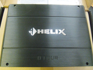 HELIX　ヘリックス、 D-FOUR　65W×4ch パワーアンプ　正規輸入品　天面キズあり