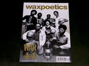 洋雑誌 WAX POETICS US 44 2010年 WAR Syl Johnson Al Kooper Lonnie Jordan WAXPOETICS magazine ワックスポエティクス