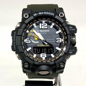 中古 G-SHOCK ジーショック CASIO カシオ 腕時計 GWG-1000-1A3JF マッドマスター MUDMASTER 電波ソーラー 【ITZTIEOCT654】