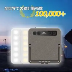 ⭐️【Superway】 LEDランタン　充電式　モバイルバッテリー　防災