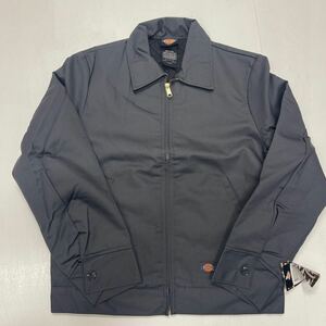 SMALL 濃いグレー ディッキーズ Dickies TJ15 アイゼンハワージャケット ワークジャケット 裏地キルティング 1