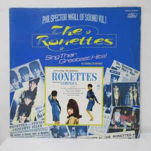 SOUL LP/国内/ライナー付き/The Ronettes - The Ronettes Sing Their Greatest Hits!/Ｂ-13197