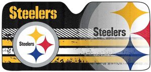 サンシェード　Pittsburgh Steelers　サンシェード / Shanshade / 日よけ / フットボール / ピッツバーグ・スティーラーズ / NFL /