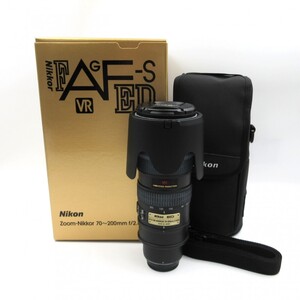 1円〜 Nikon ニコン AF-S VR-NIKKOR 70-200mm 1:2.8G ED VR ズームレンズ Fマウント 箱・ケース付 動作未確認 y63-3308143【Y商品】