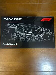 Fanatec ClubSport Steering Wheel F1 2019 新品未使用