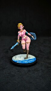 【塗装済完成品】【レジンキット】KINGDOM DEATH (キングダムデス)「ELF-VARIANT」ゲームスケール