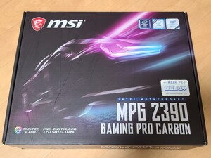 MSI マザーボード MPG Z390 GAMING PRO CARBON