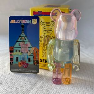 美品　series22 ジェリービーン　100% BE@RBRICK ベアブリック　送料無料　MEDICOM TOY メディコム・トイ　フィギュア　JerryBean