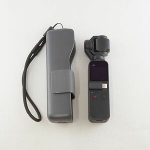 DJI Osmo Pocket オズモポケット USED美品 スタビライザー搭載 ハンドヘルドカメラ OT110 4K動画 ビデオ ジンバル 完動品 1円〜 CP6379