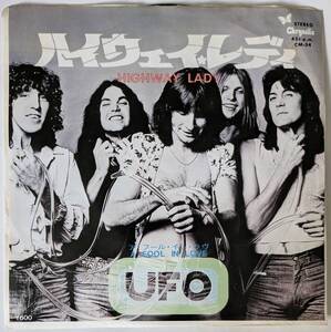 【 Vinyl Japan / 7inch】UFO / ハイウェイ・レディ HIGHWAY LADY/CM-34 日本盤EPレコード/マイケル・シェンカー Michael Schenker