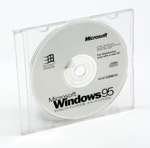 Microsoft Windows95 日本語版 PC/AT互換機対応 DSP版 中古 ディスクのみ プロダクトキーなし