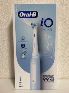 新品未使用 BRAUN オーラルB iOG31A60IB 電動歯ブラシ アイスブルー ブラウン Oral-B iO3