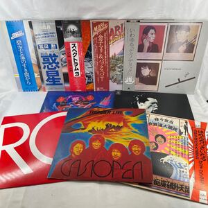 【国内盤85枚】邦楽LPレコード85枚セット 帯付き多数 YMO,RCサクセション,山口百恵,高中正義,カシオペアなど