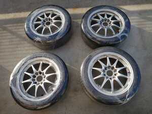 RAYS　レイズ　CE28　16×7.0ｊ＋33(2本)　16×7.0ｊ＋48(2本)　pcd114.3　5H　４本セット　VOLKRACING　NANKANG　205/50R16