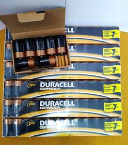 I0009【新品中古混在】Duracell/デュラセル アルカリ乾電池【単一12本パック×6セット+単品[単一×7本][単四×4本]】計83本!ジャンク扱/140