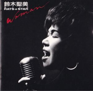 鈴木聖美withラッツ&スター WOMAN 1987’★廃盤★初期規格CD 帯付き★プロモサンプラー見本盤#シャネルズ#鈴木雅之