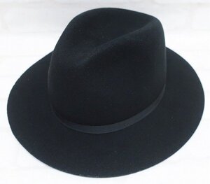 1H4218■未使用品 ニューヨークハット ワイドブリムフェルトハット NEWYORK HAT