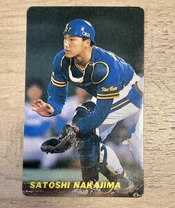 カルビー　プロ野球チップス　1991年　オリックス　中嶋聡　No.112