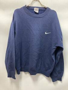 90‘sUSA製NIKEロゴスウェットトレーナー M