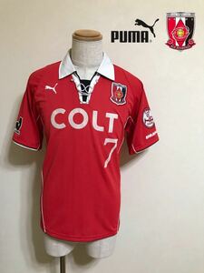 PUMA URAWA REDS プーマ 浦和レッズ 背番号7 エジムンド 2003 ホーム ユニフォーム Jリーグ トップス サイズL 半袖 ヒットユニオン 日本製