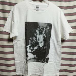 ランディローズ+オジーオズボーン Randy Rhoads+Ozzy Osbourne　BIGプリント バンドTシャツ 【 Lサイズ】