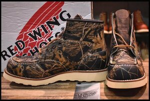 【9D 箱付 DEAD 03年】レッドウィング 8150 アイリッシュセッター リアルツリー 迷彩 カモフラ モックトゥ ブーツ redwing HOPESMORE