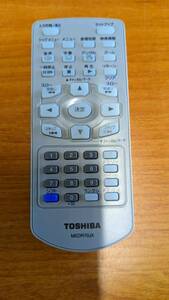 ◆TOSHIBA 東芝 ポータブルDVDプレーヤー リモコン MEDR70JX