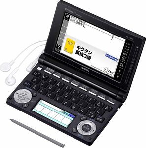 カシオ計算機 電子辞書 EX-word XD-D3850 (130コンテンツ/中学生モデル/ブ (中古品)