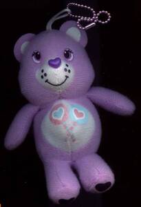 care bears☆share bear☆マスコット☆キーチェーン☆約9cm☆