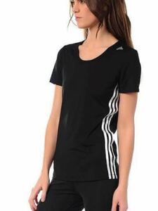 adidas D89458-M Classic 3Stripe T-shirtレディースサイズ M