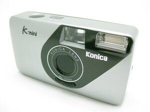 ★ハローカメラ★ 3826 KONICA K-mini 28mm f6.7 (シャッター.ストロボ動作OK) 液晶に薄い線あり.数字確認OK 動作品 即決有り